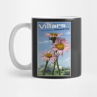 Villars - Chesières,Switzerland,Travel Poster Mug